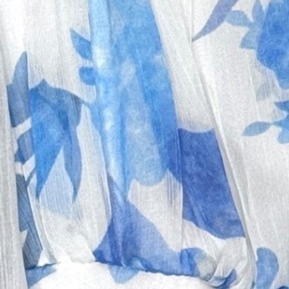 Selfie Leslie Blue Floral Mini Dress Romantic Summer Party‎ Brunch Dress Size S - Picture 7 of 12